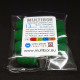 10 pcs, ∅ 13mm, 80 Grit, Medium, MULTIBOR PEDICURE SANDING CAPS Green