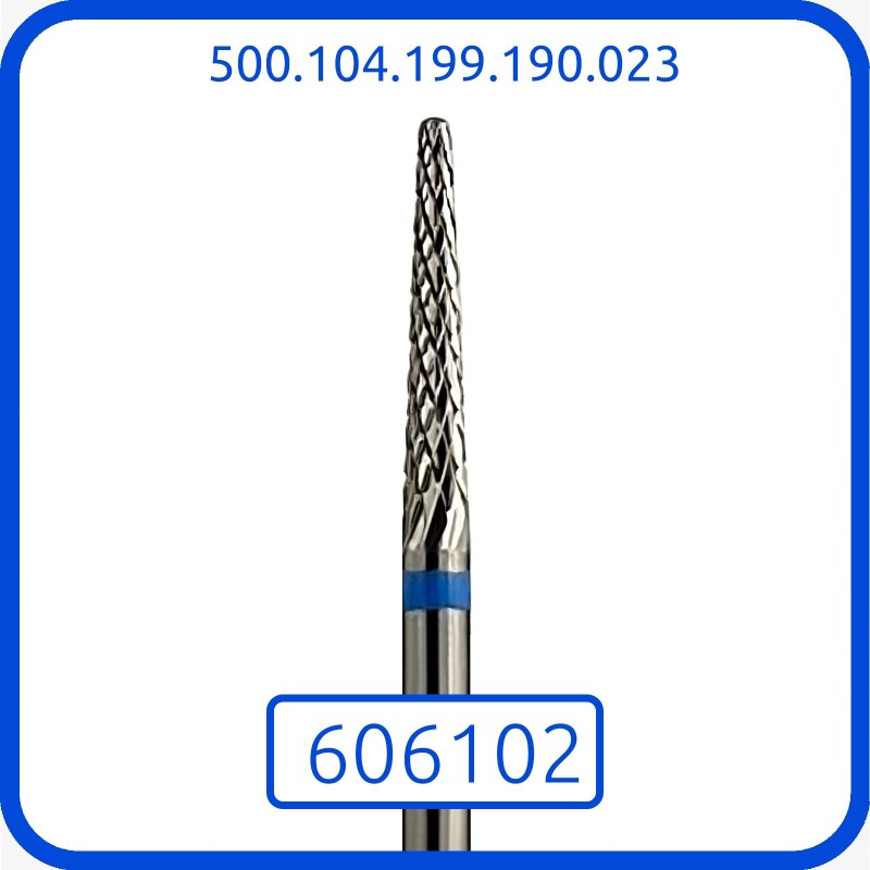 MULTIBOR™ 606102 Carbide Fissure Nail Drill Bit (Medium Teeth) MULTIBOR™ 606102 Carbide Fissure Nail Drill Bit (Medium Teeth)
