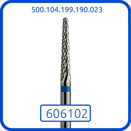 MULTIBOR™ 606102 Carbide Fissure Nail Drill Bit (Medium Teeth)